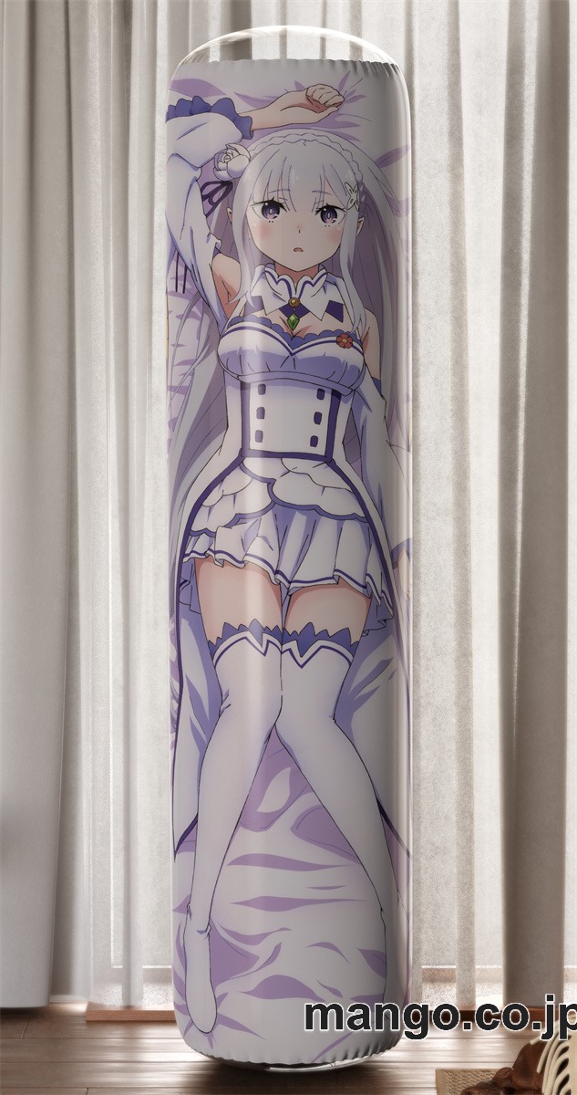 PVC 不倒翁 アニメ キャラクター バランスクッション【Reゼロから始める異世界生活】エミリア PVC製 キャラクターグッズ コレクション用