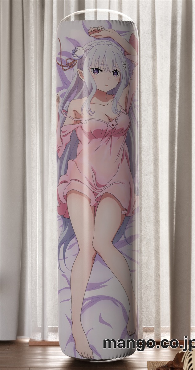 PVC 不倒翁 アニメ キャラクター バランスクッション【Reゼロから始める異世界生活】エミリア PVC製 キャラクターグッズ コレクション用 2