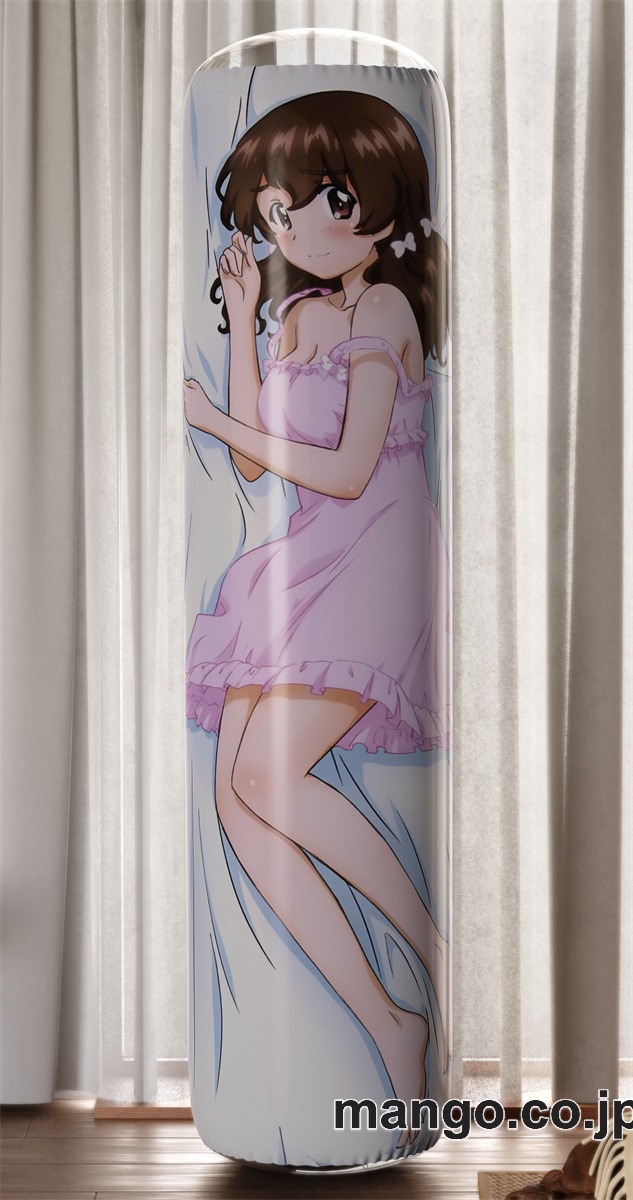 PVC 不倒翁 アニメ キャラクター バランスクッション【ガールズ&パンツァー】小山 柚子 PVC製 キャラクターグッズ コレクション用