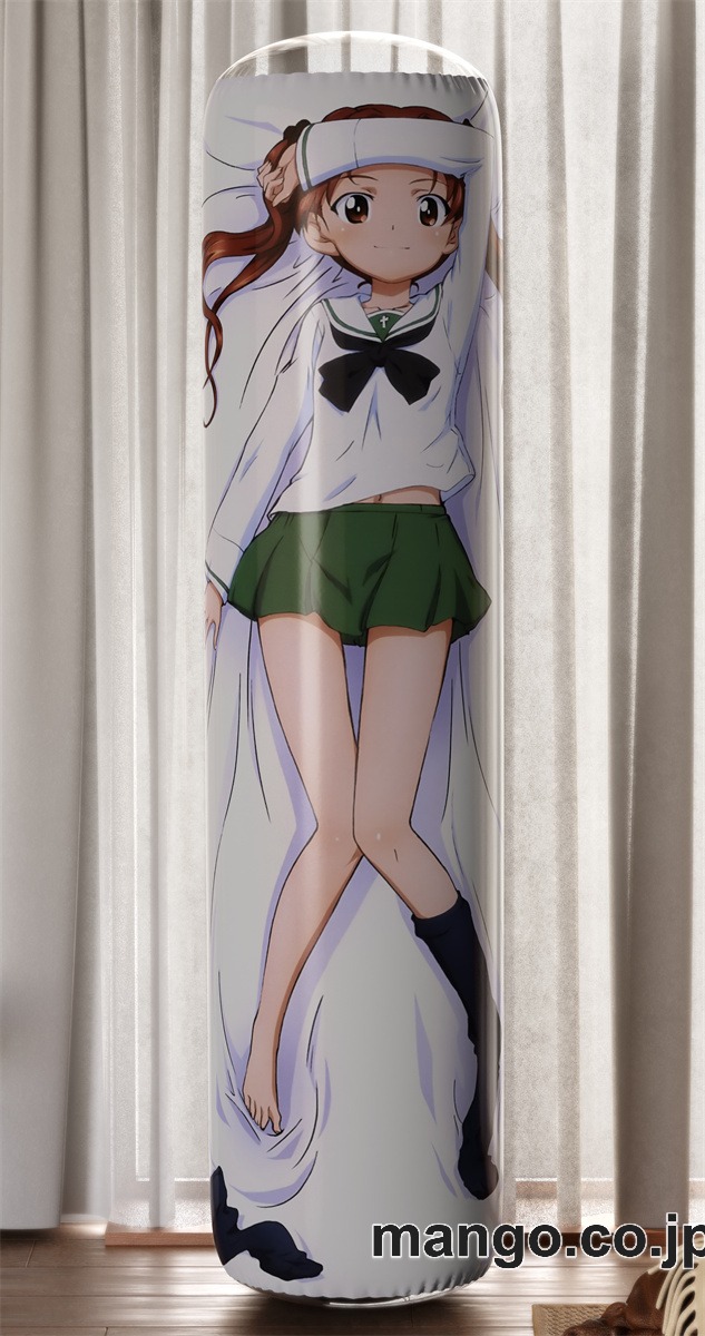 PVC 不倒翁 アニメ キャラクター バランスクッション【ガールズ&パンツァー】角谷 杏 PVC製 キャラクターグッズ コレクション用 2