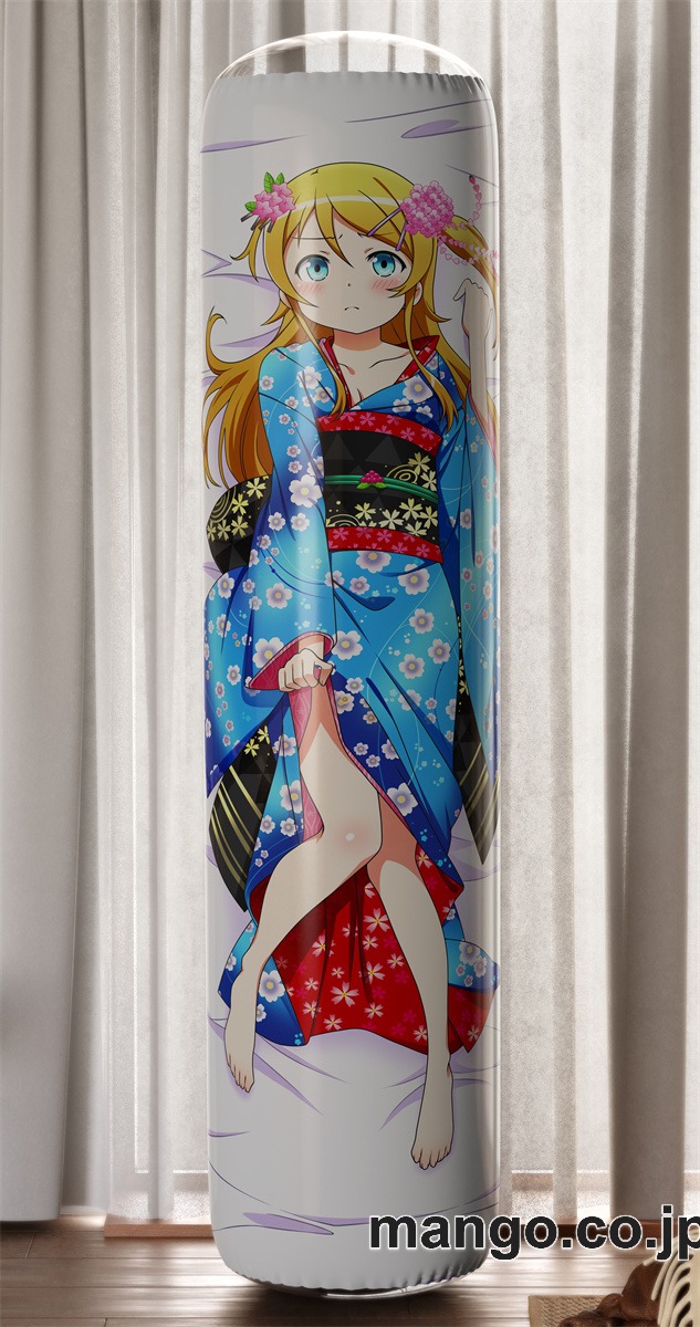 PVC 不倒翁 アニメ キャラクター バランスクッション【俺の妹がこんなに可愛いわけがない。】桐乃舞妓 PVC製 キャラクターグッズ コレクション用 3