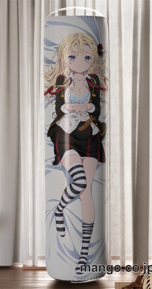 PVC 不倒翁 アニメ キャラクター バランスクッション【ハイスクール・フリート】ヴィルヘルミーナ・ブラウンシュヴァイク・インゲノール・フリーデブルク PVC製 キャラクターグッズ コレクション用 2